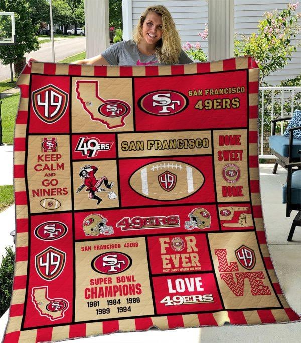 San Francisco 49ERS 2 Blanket 1 San Francisco 49ERS 2 Blanket
