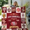 San Francisco 49ERS Blanket