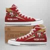San Francisco 49ERS High Top Shoes