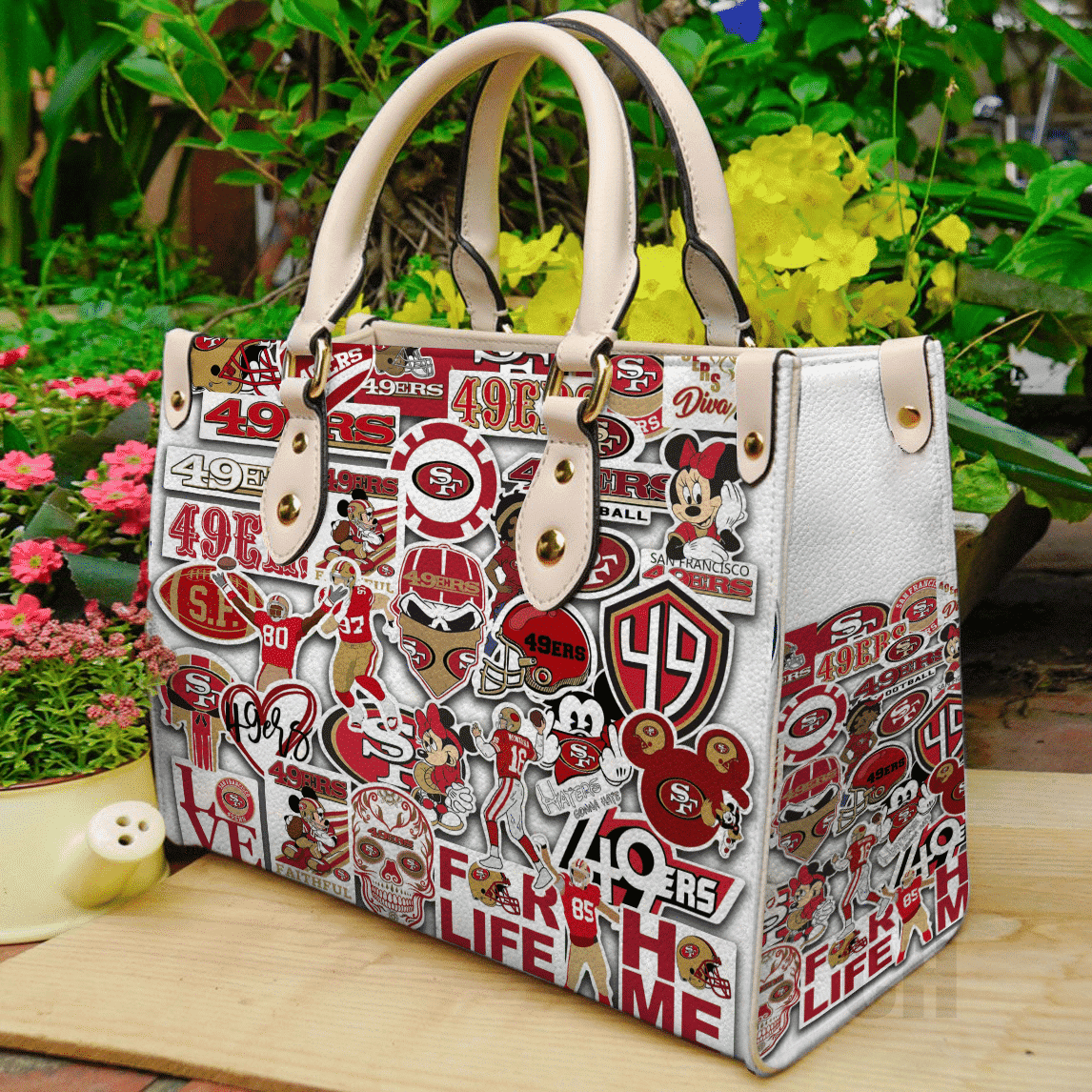 San Francisco 49ERS Leather Handbag 1 San Francisco 49ERS Leather Handbag