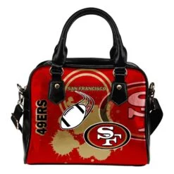 San Francisco 49ERS Leather Handbag
