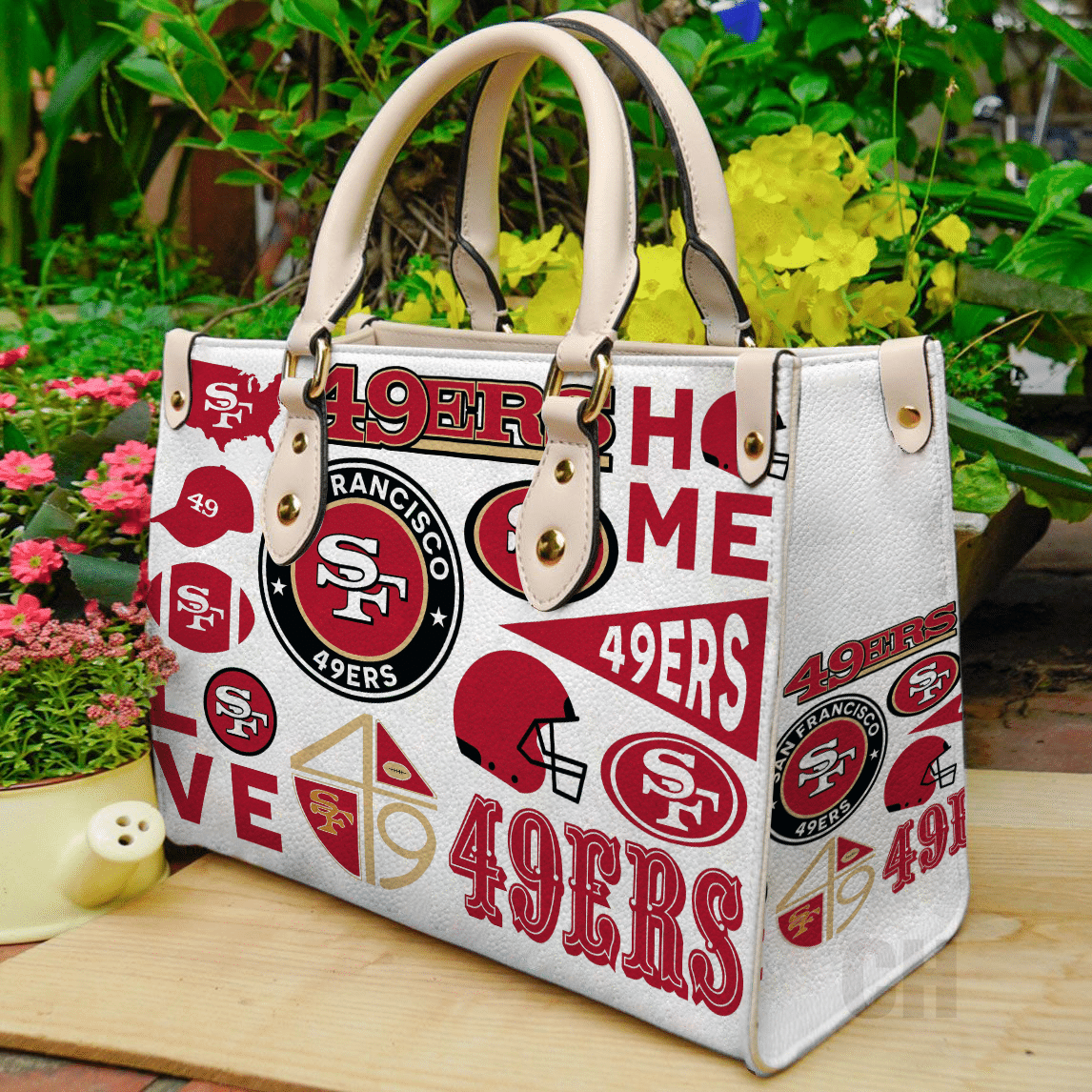 San Francisco 49ERS Leather Handbag 1 San Francisco 49ERS Leather Handbag