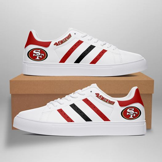 San Francisco 49ERS Stan Smith Shoes 1 San Francisco 49ERS Stan Smith Shoes