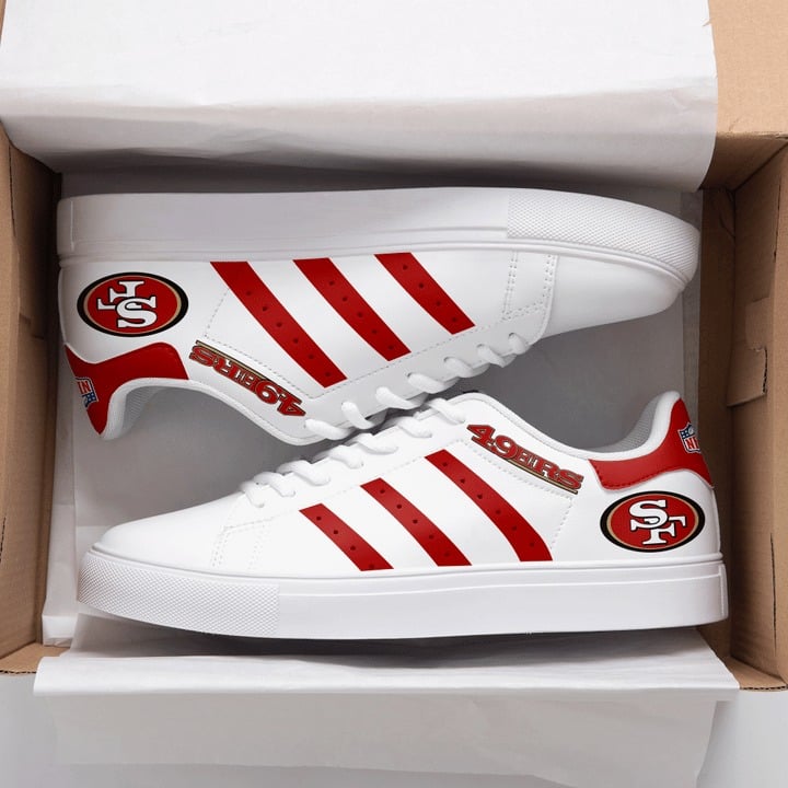 San Francisco G1 49ERS Stan Smith Shoes 1 San Francisco G1 49ERS Stan Smith Shoes