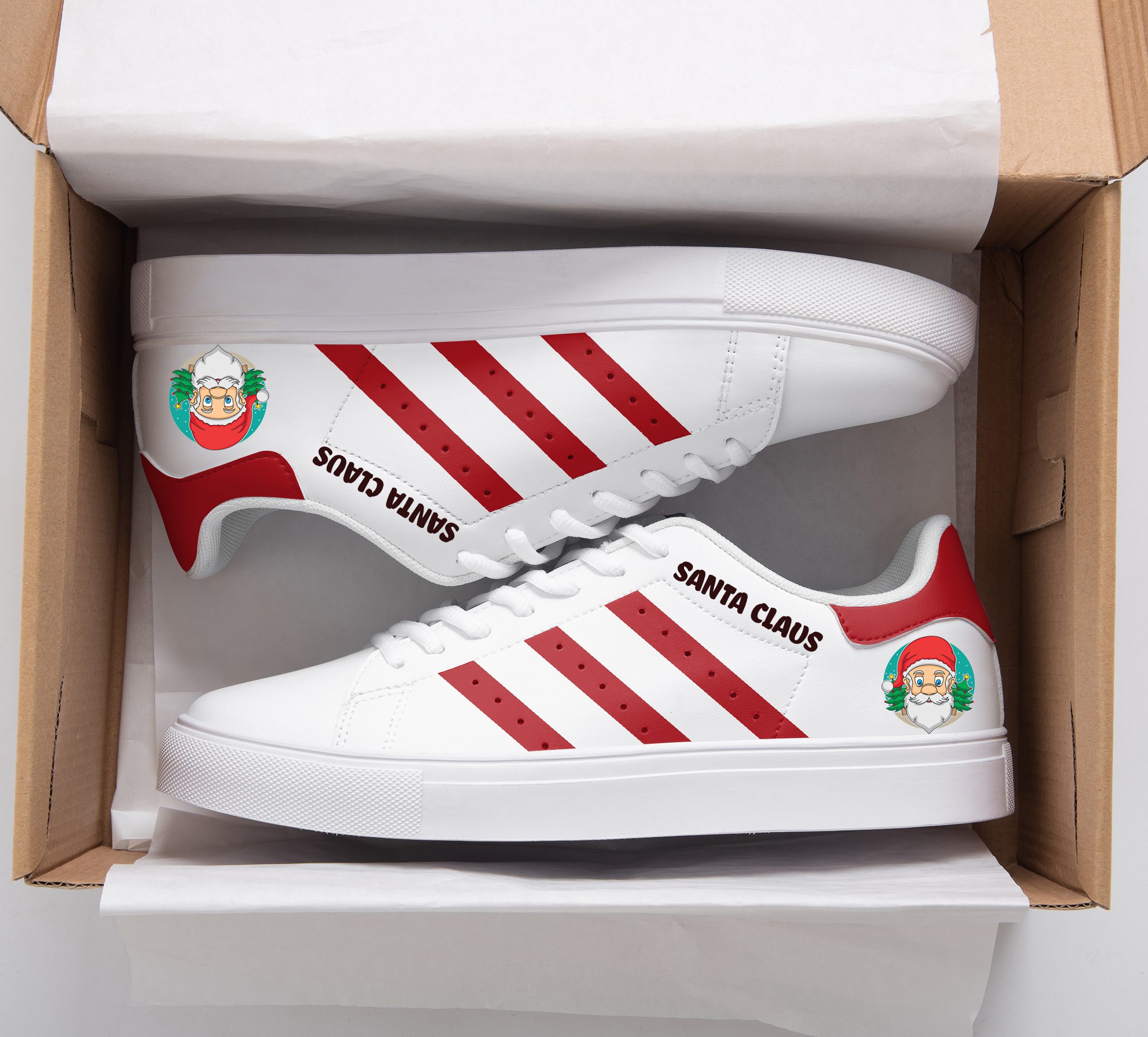 Santa Claus Stan Smith Shoes 1 Santa Claus Stan Smith Shoes