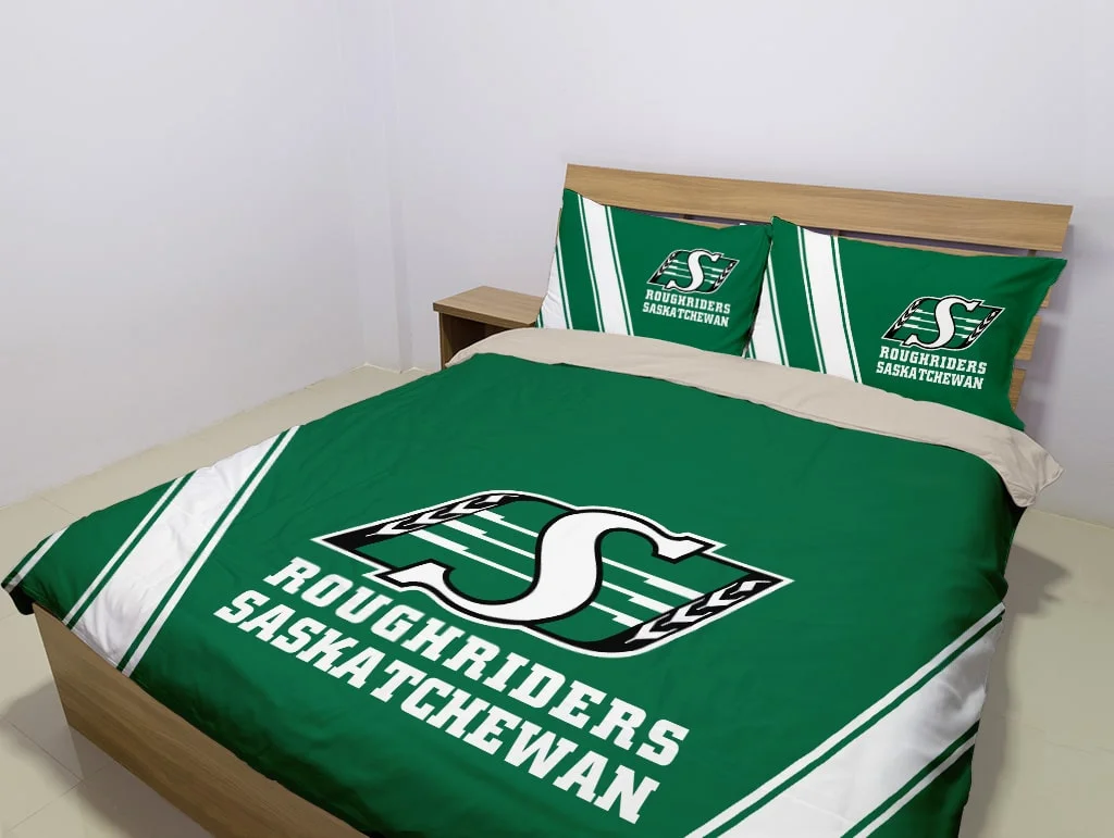 Saskatchewan Roughriders Bedding Set 1 Saskatchewan Roughriders Bedding Set