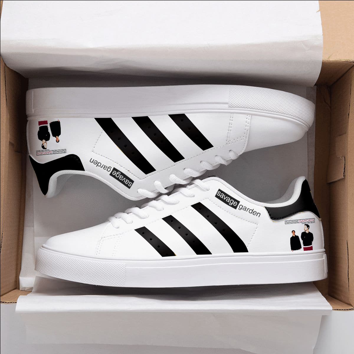 Savage Garden Stan Smith Shoes 1 Savage Garden Stan Smith Shoes