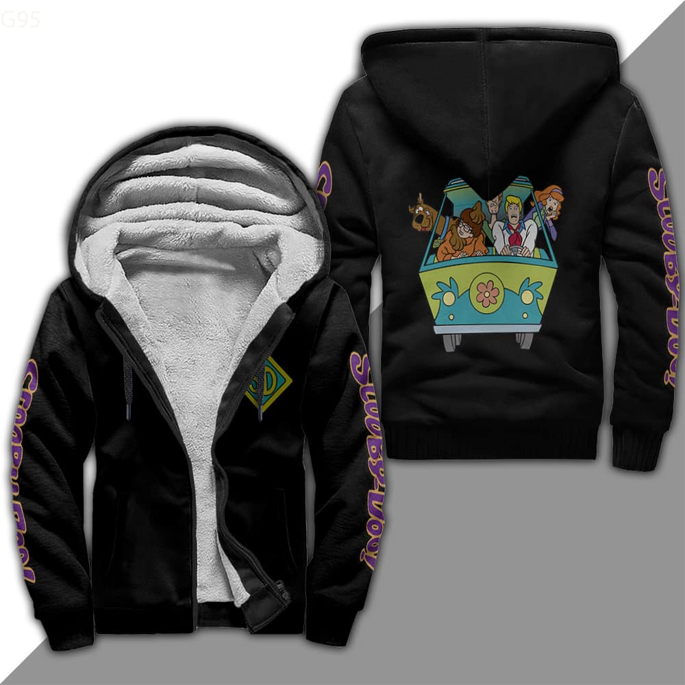 Scooby Doo Fleece Jacket 1 Scooby Doo Fleece Jacket