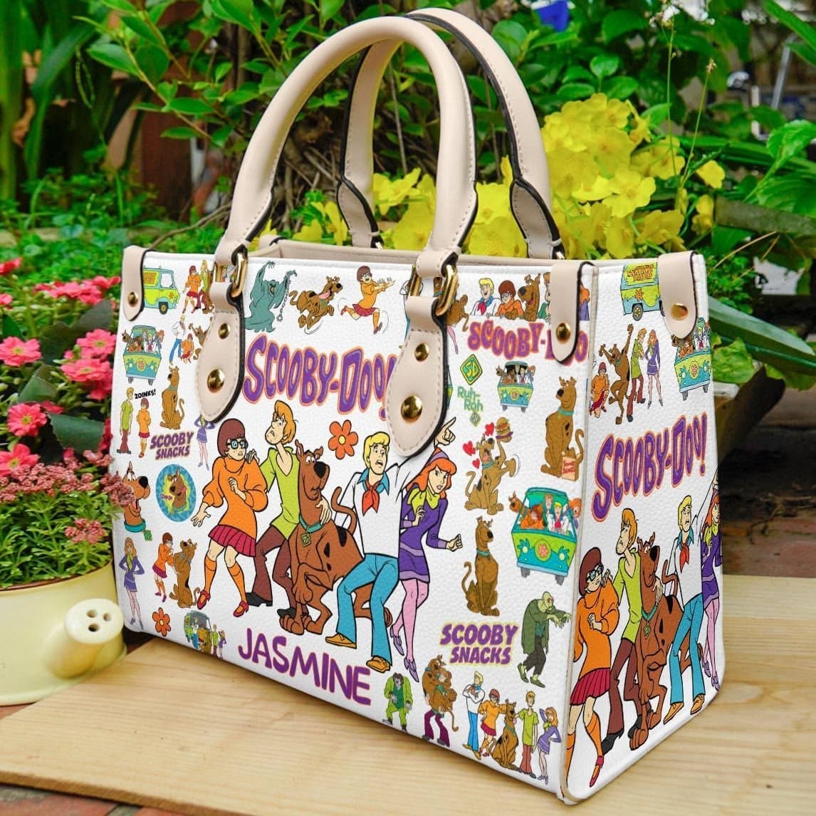 Scooby-doo Show Leather Handbag 1 Scooby-doo Show Leather Handbag