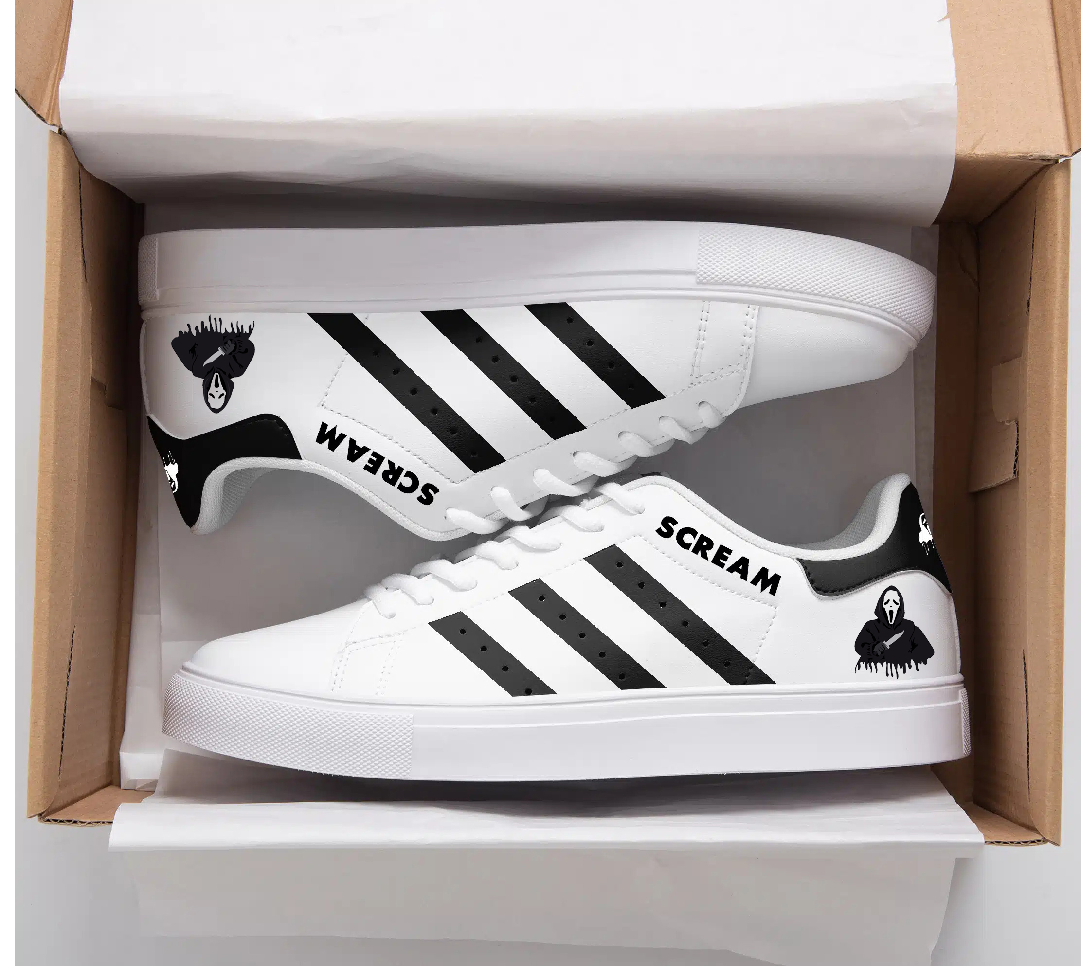 Scream Stan Smith Shoes 1 Scream Stan Smith Shoes