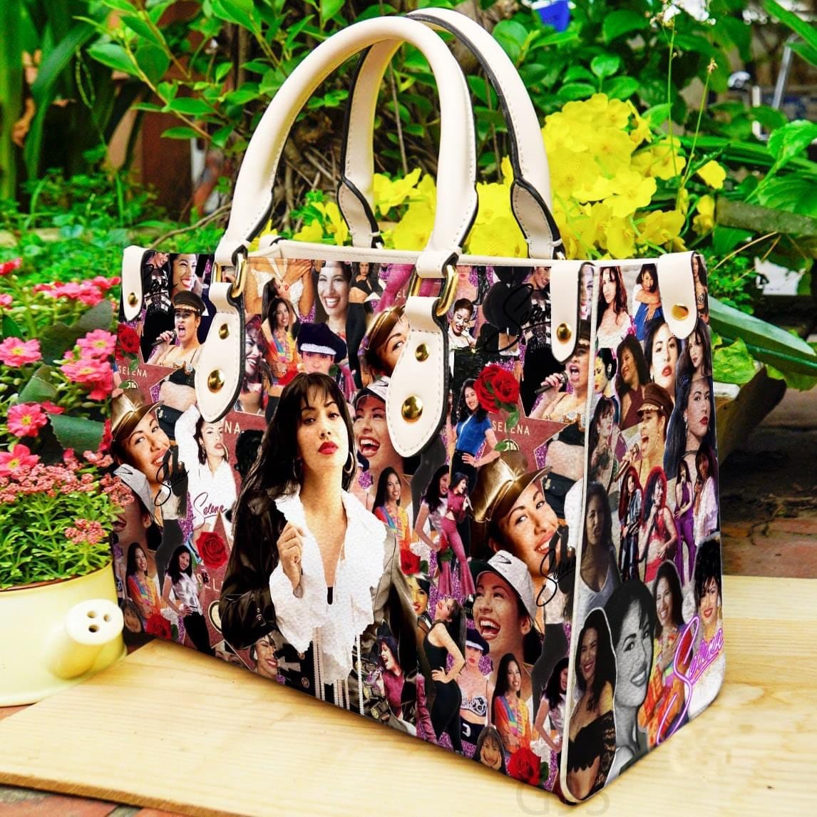 Selena Quintanilla Leather Handbag 1 Selena Quintanilla Leather Handbag