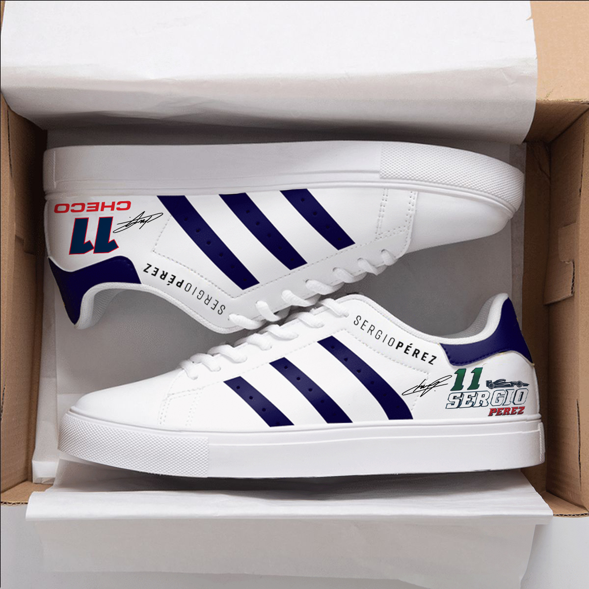 Sergio Pérez Stan Smith Shoes 1 Sergio Pérez Stan Smith Shoes