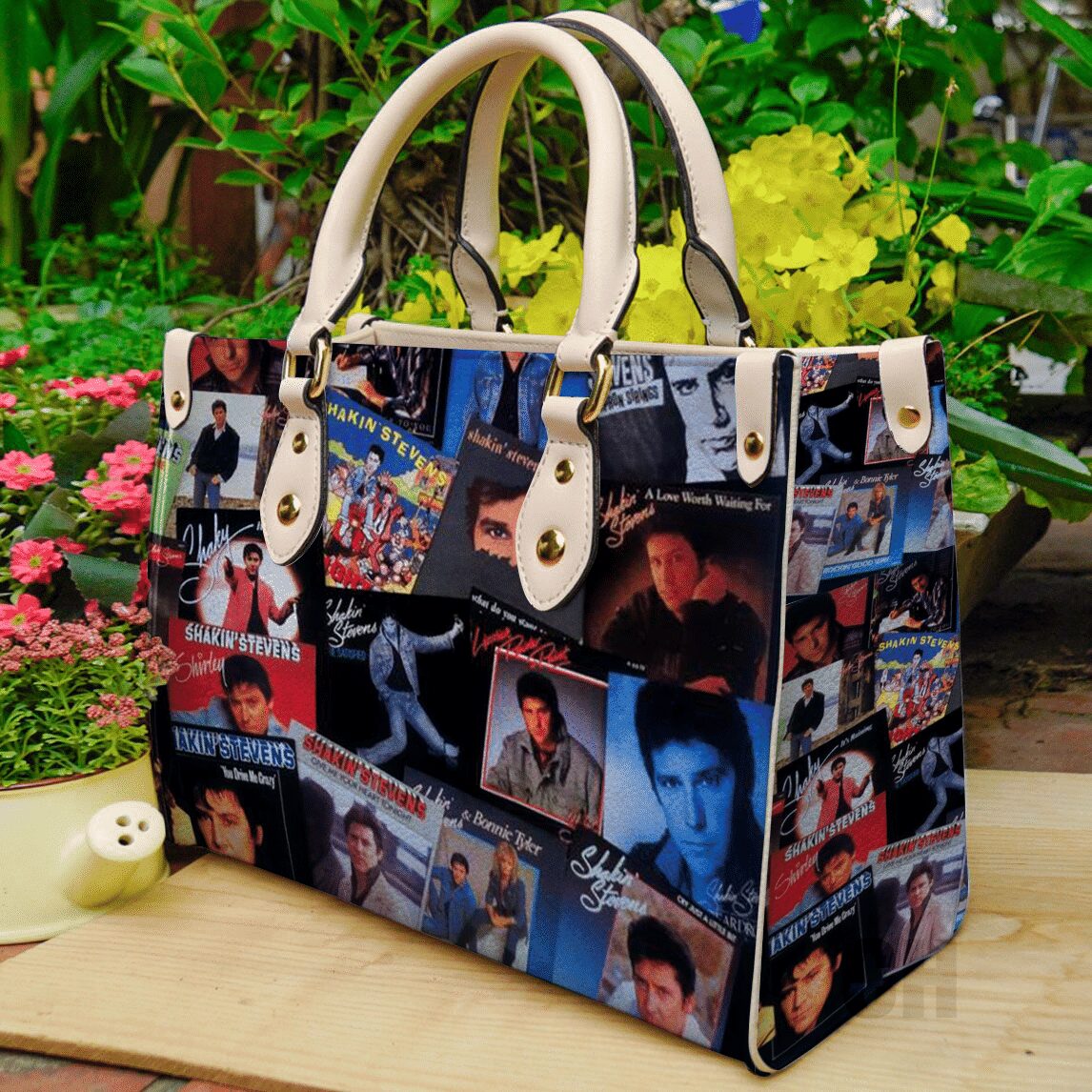 Shakin Stevens Leather Handbag 1 Shakin Stevens Leather Handbag