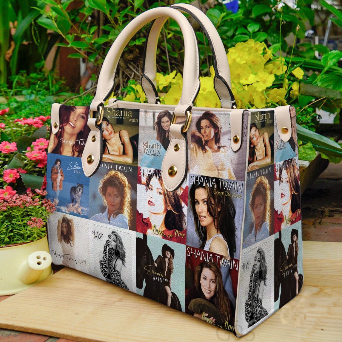 Shania Twain Leather Handbag 1 Shania Twain Leather Handbag