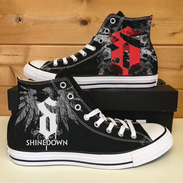 Shinedown High Top Shoes 1 Shinedown High Top Shoes
