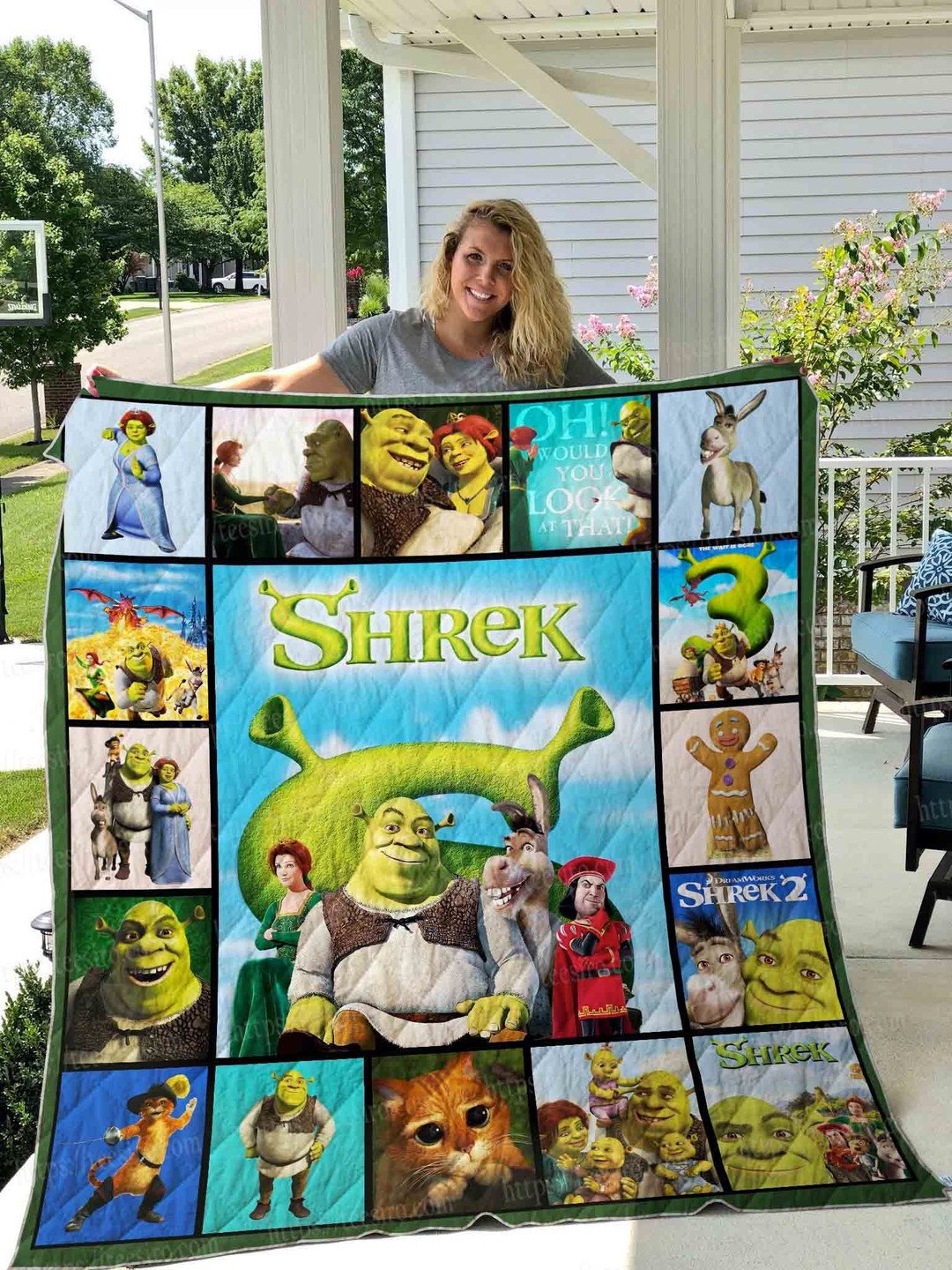 Shrek 1 Blanket 1 Shrek 1 Blanket
