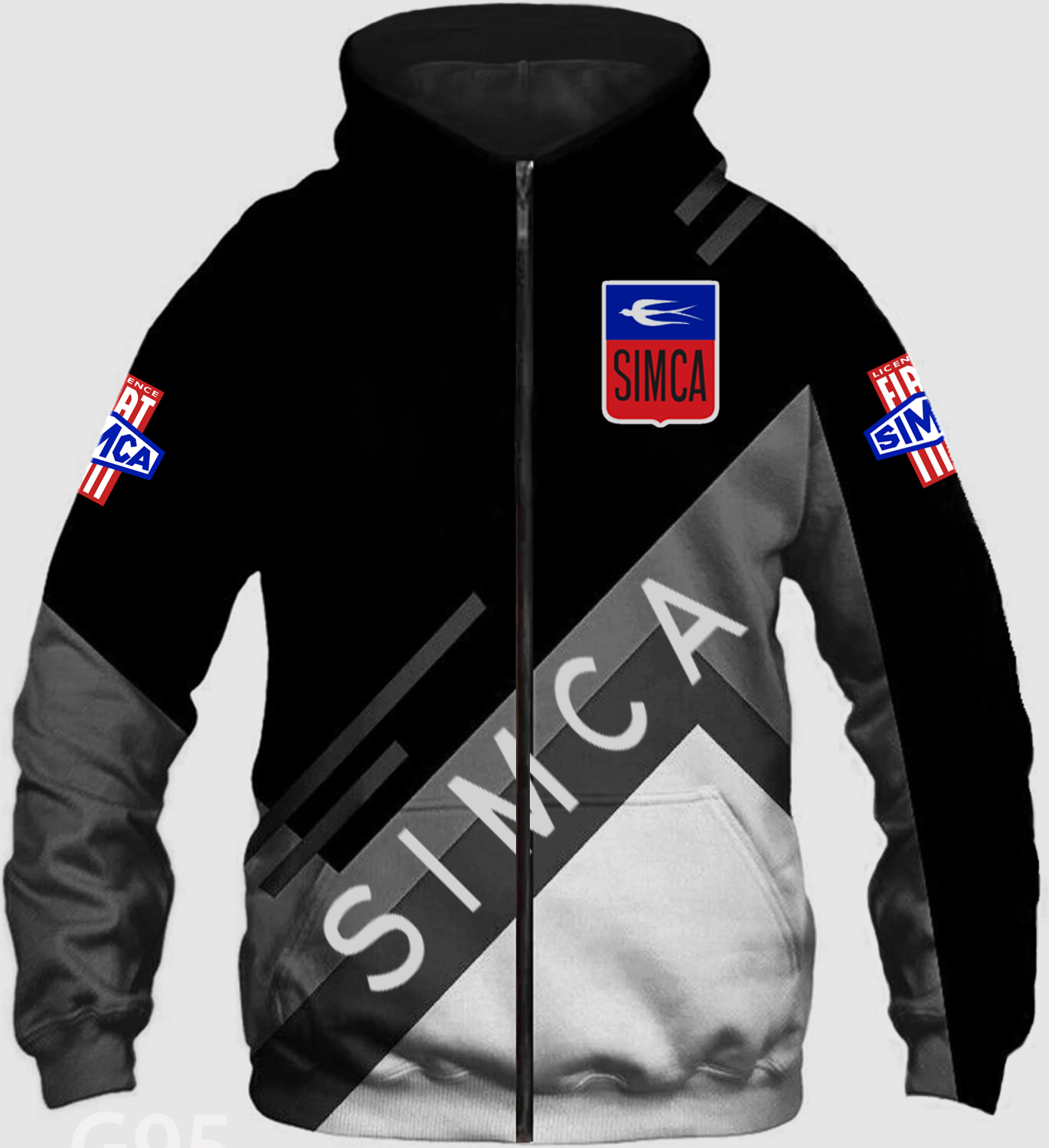 Simca Hoodie Zip Hoodie 3D 1 Simca Hoodie Zip Hoodie 3D