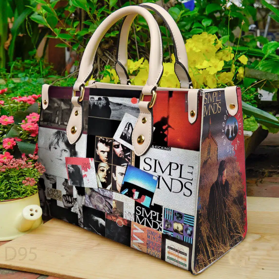 Simple Minds Leather Handbag 1 Simple Minds Leather Handbag
