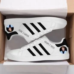 Simply Red Stan Smith Shoes