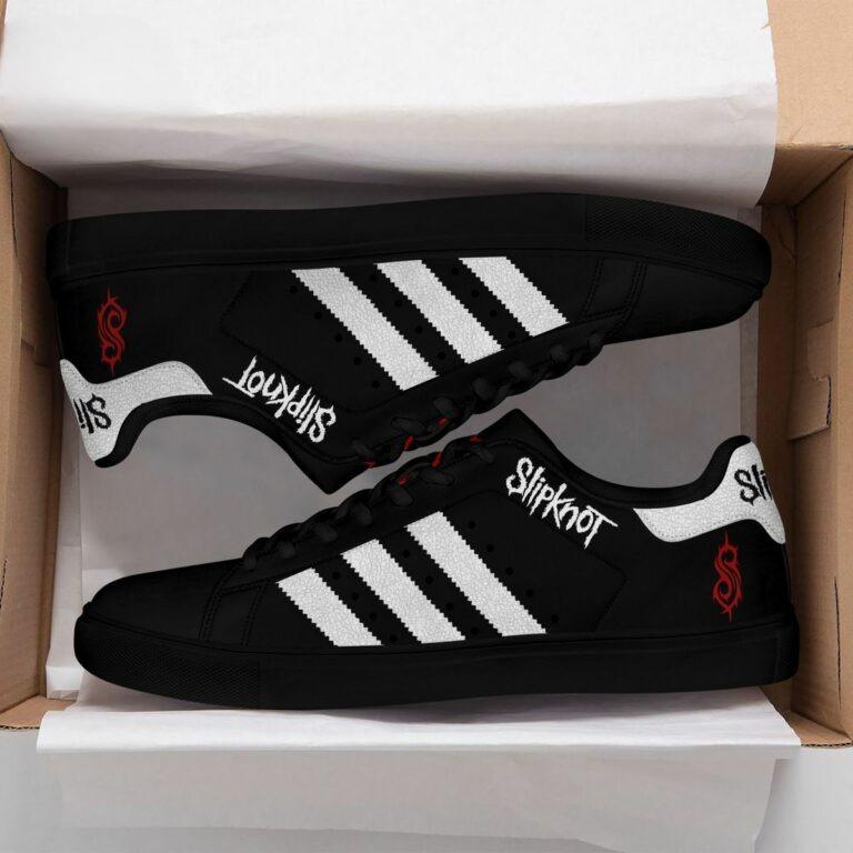 Slipknot Black Stan Smith Shoes 1 Slipknot Black Stan Smith Shoes