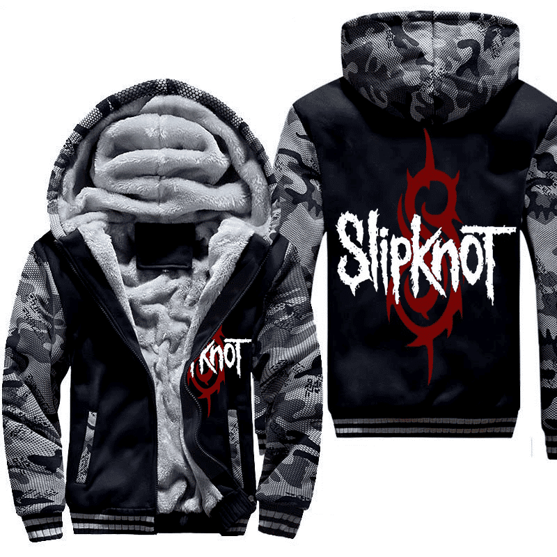 Slipknot Fleece Jacket 1 Slipknot Fleece Jacket