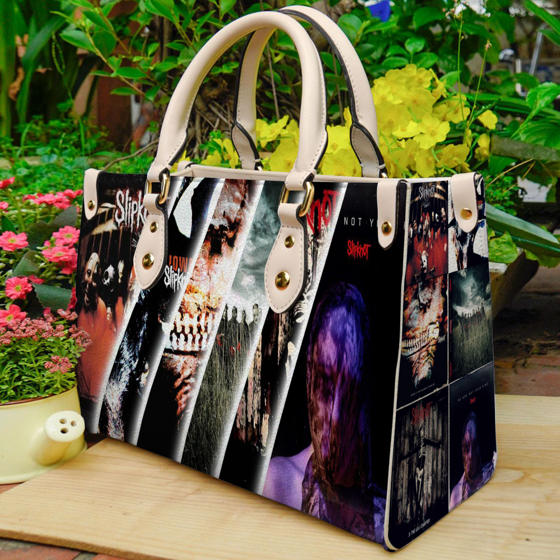 Slipknot Leather Handbag 1 Slipknot Leather Handbag