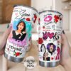 Sln Stainless Steel Personalized Peace Love Tumbler