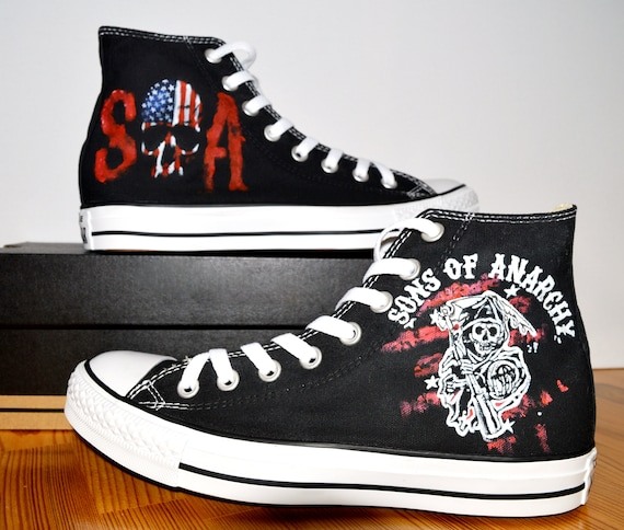 Sons Of Anarchy High Top Shoes 1 Sons Of Anarchy High Top Shoes