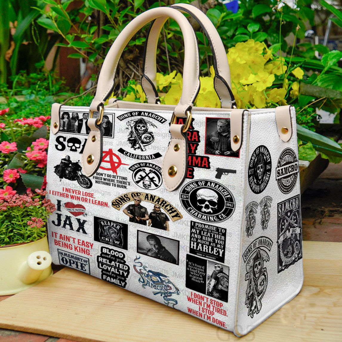 Sons Of Anarchy Leather Handbag 1 Sons Of Anarchy Leather Handbag