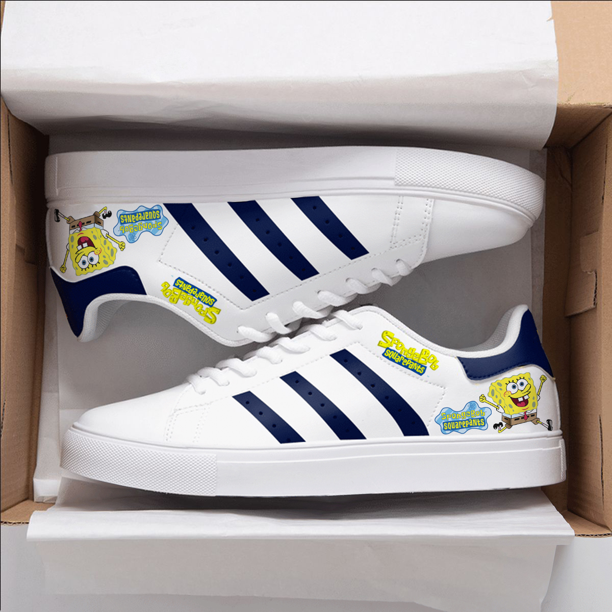 SpongeBob Lover Stan Smith Shoes 1 SpongeBob Lover Stan Smith Shoes