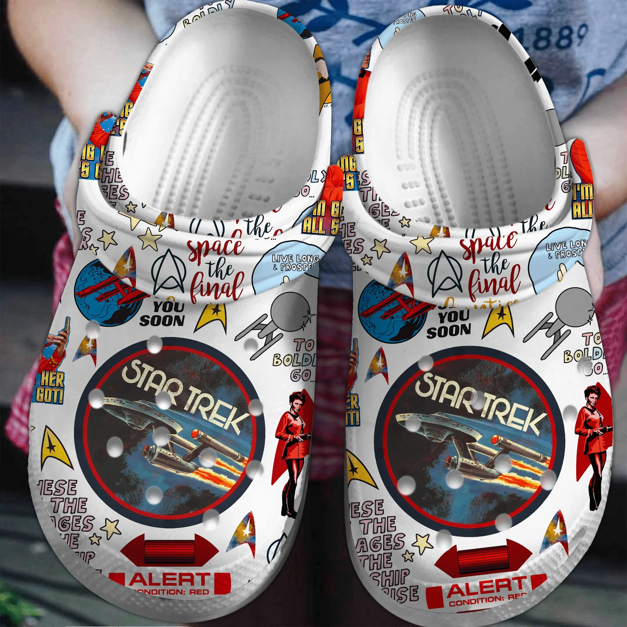 Star Trek Soft Clogs 1 Star Trek Soft Clogs