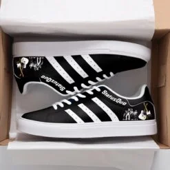 Status Quo Black Stan Smith Shoes