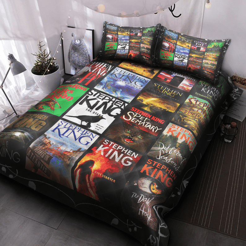 Stephen King Lover Bedding Set 1 Stephen King Lover Bedding Set