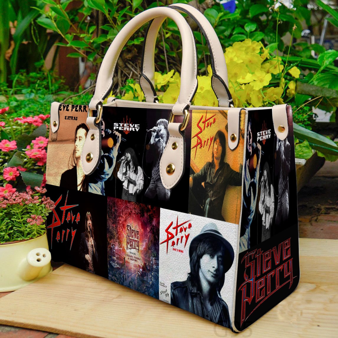 Steve Perry Journey Leather Handbag 1 Steve Perry Journey Leather Handbag