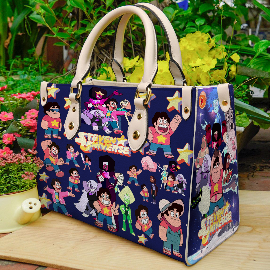 Steven Universe Leather Handbag 1 Steven Universe Leather Handbag