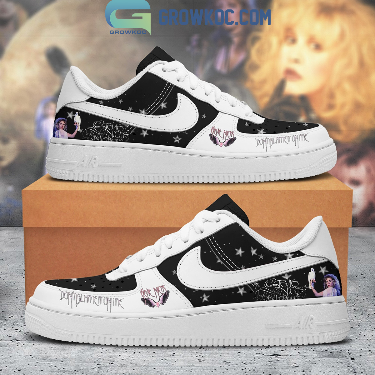 Stevie Nicks Air Force Shoes 1 Stevie Nicks Air Force Shoes