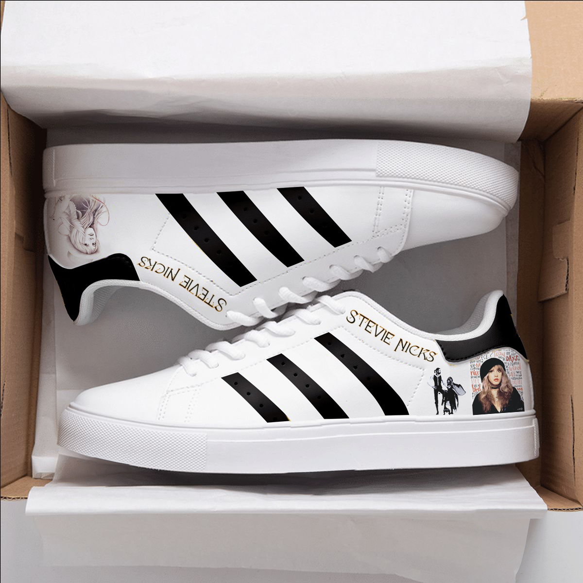 Stevie Nicks Stan Smith Shoes 1 Stevie Nicks Stan Smith Shoes