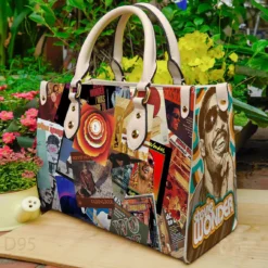 Stevie Wonder Leather Handbag