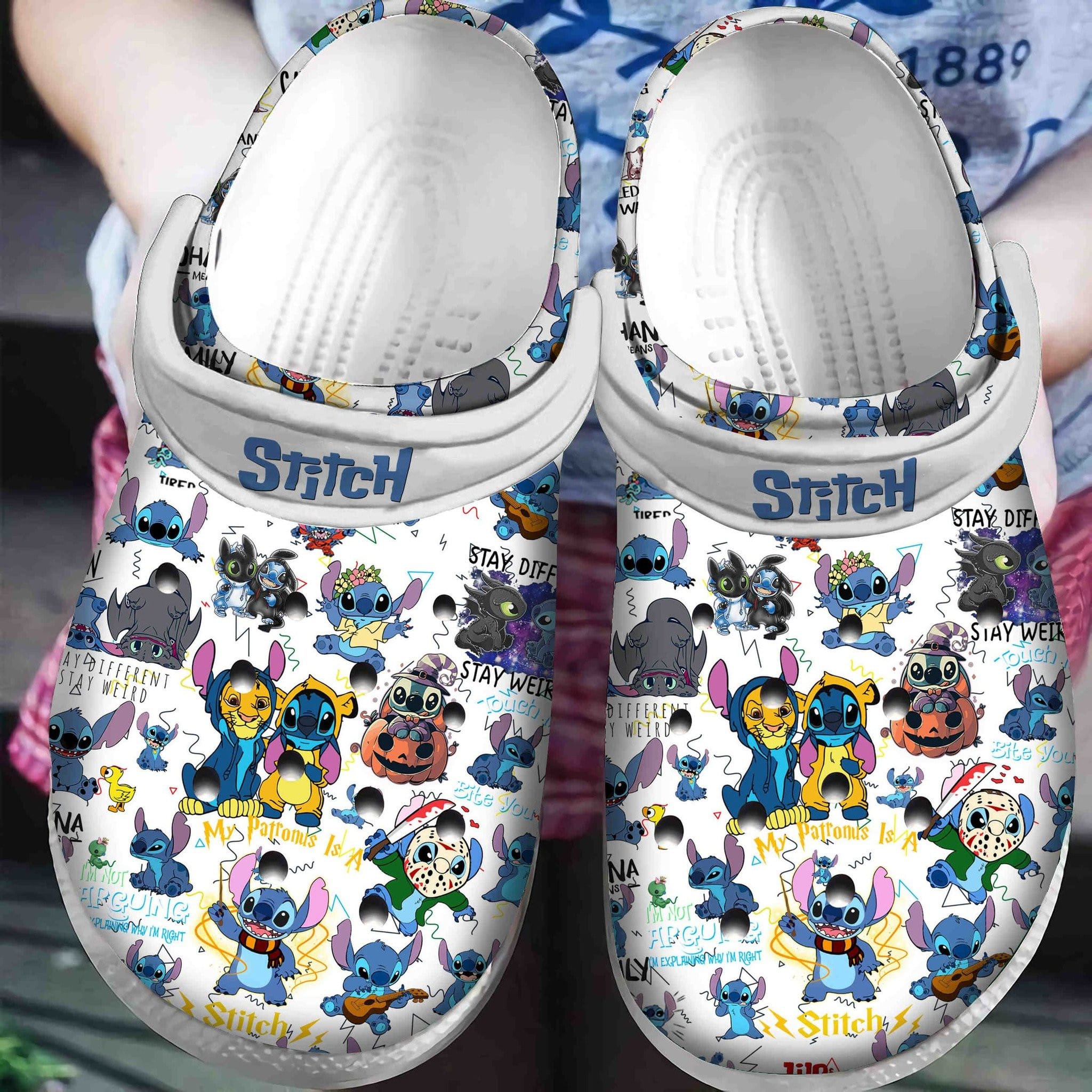 Stitch Funny Cute 3 Soft Clogs 1 Stitch Funny Cute 3 Soft Clogs