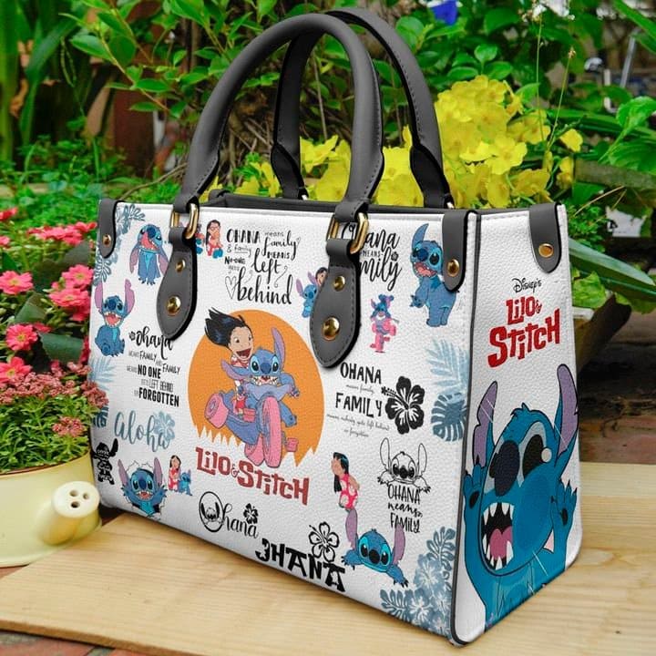 Stitch Lover Black Leather Handbag 1 Stitch Lover Black Leather Handbag