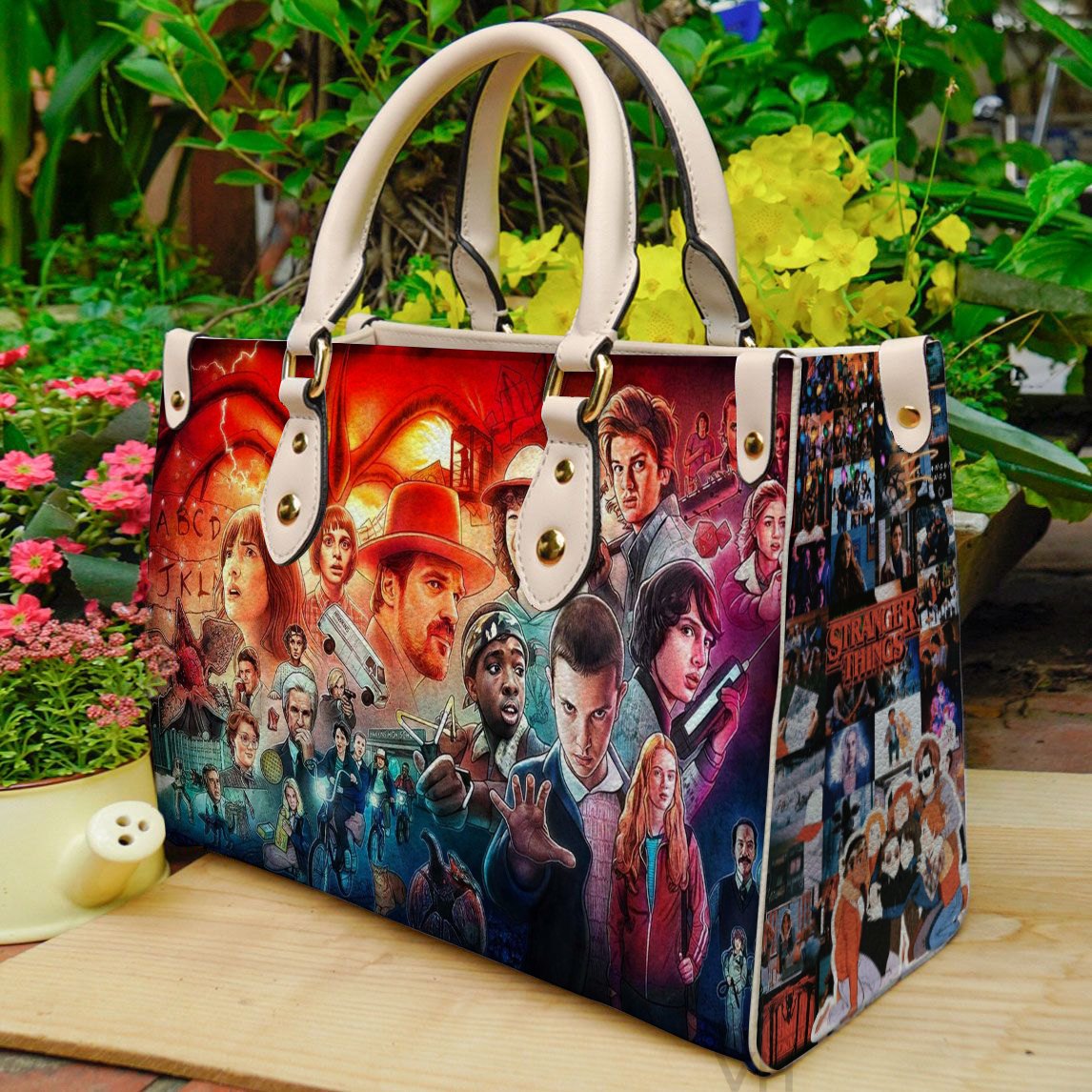 Stranger Things Leather Handbag 1 Stranger Things Leather Handbag