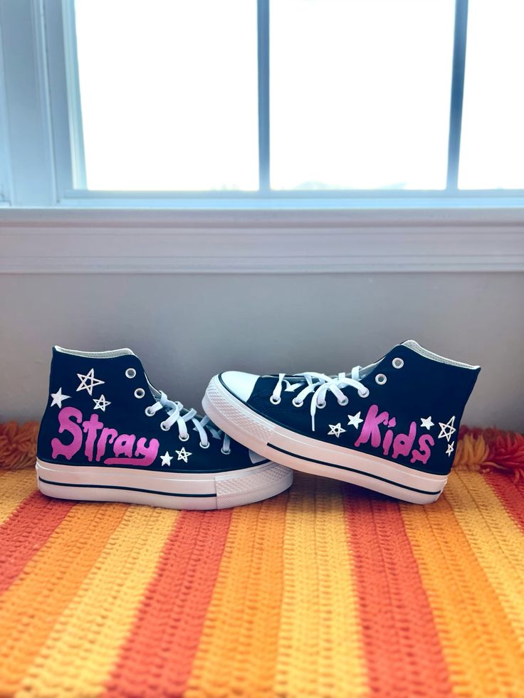 Stray Kids A2 High Top Shoes 1 Stray Kids A2 High Top Shoes