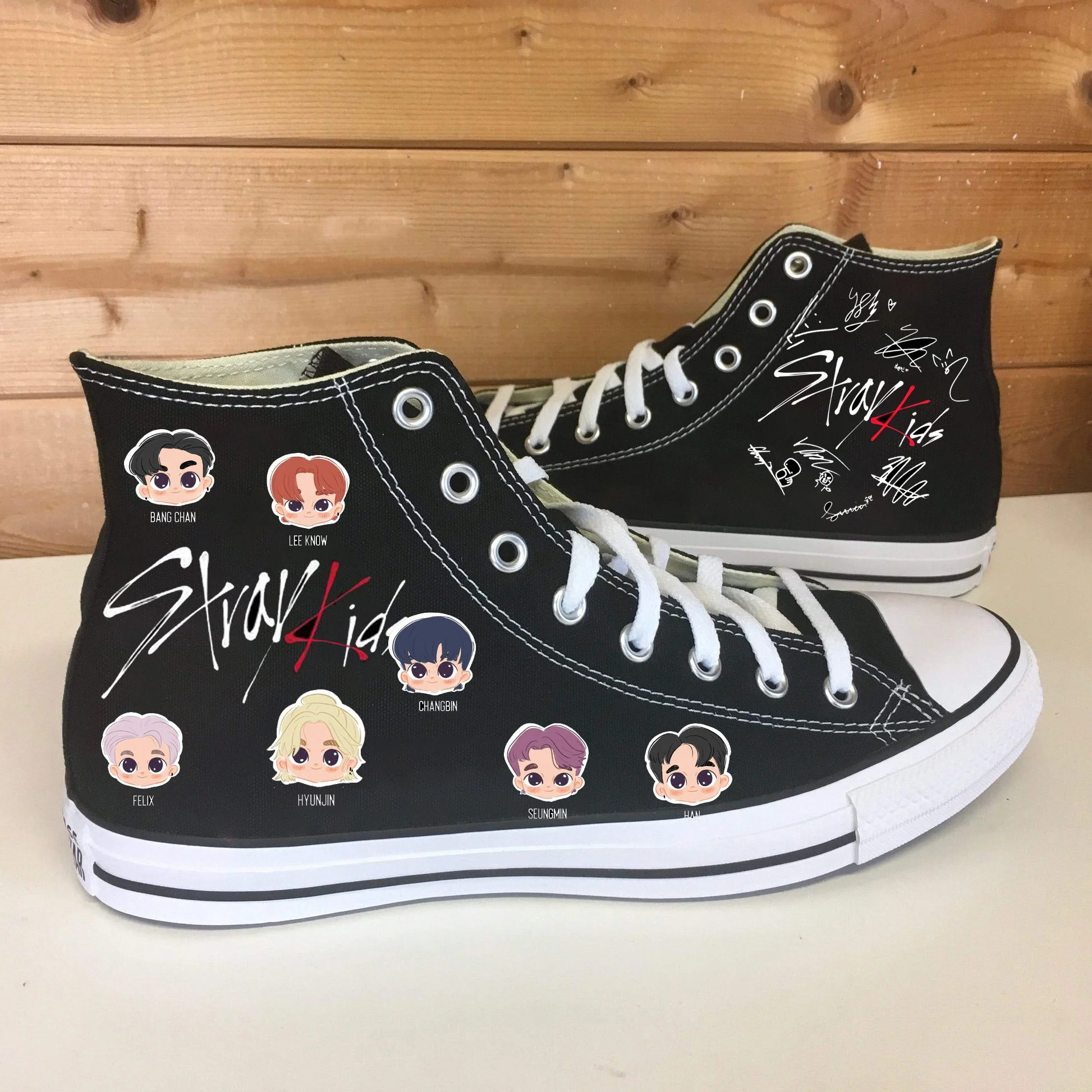 Stray Kids High Top Shoes 1 Stray Kids High Top Shoes