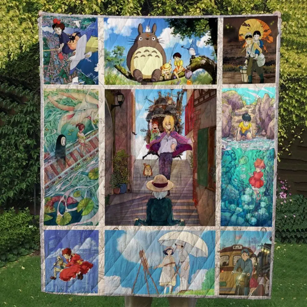 Studio Ghibli A1 Blanket 1 Studio Ghibli A1 Blanket