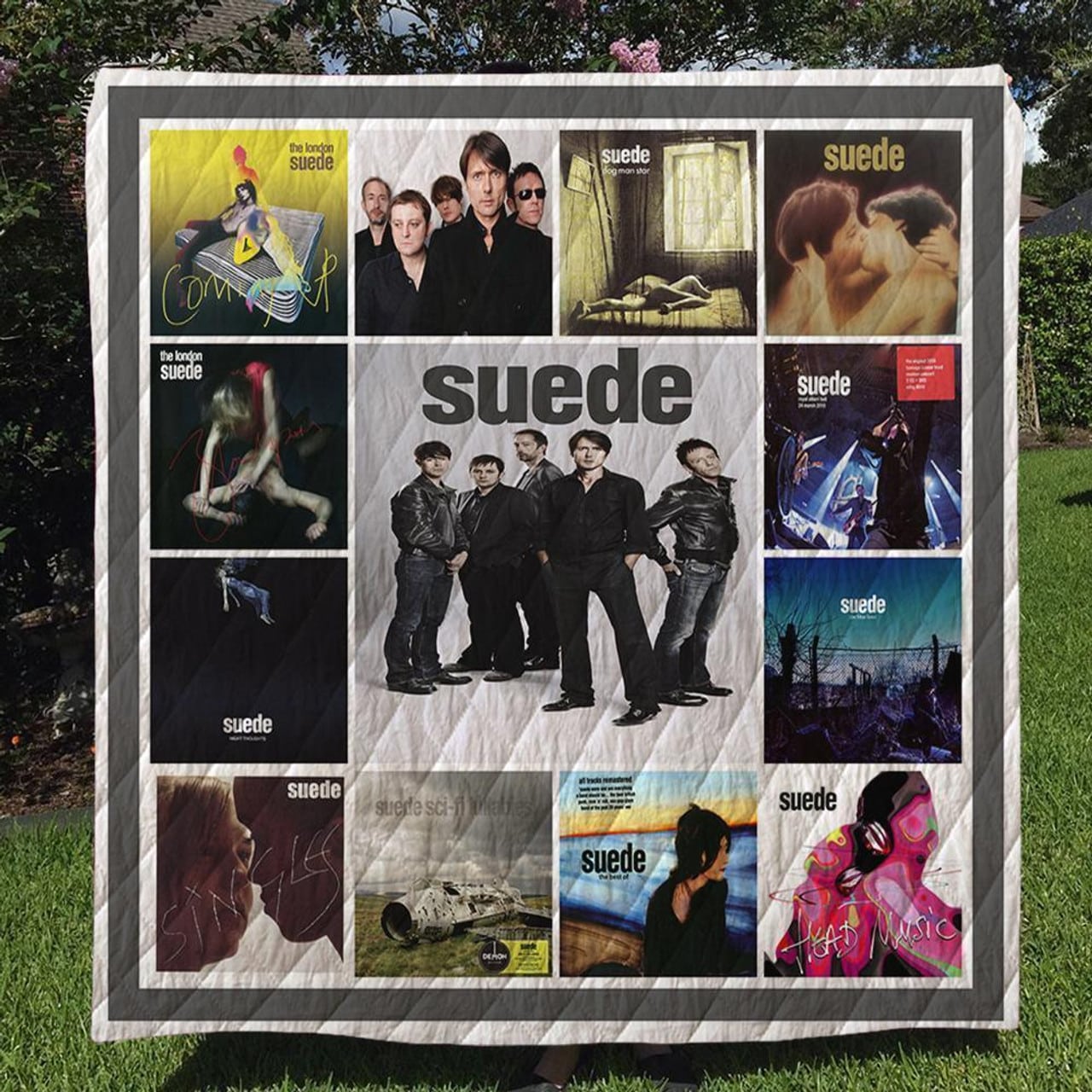 Suede Band Blanket 1 Suede Band Blanket