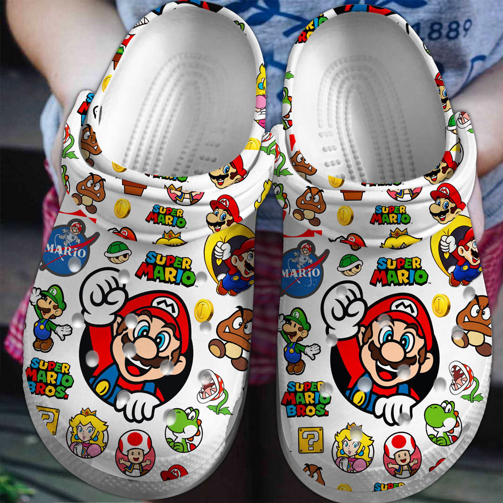 Super Mario Disney Soft Clogs 1 Super Mario Disney Soft Clogs