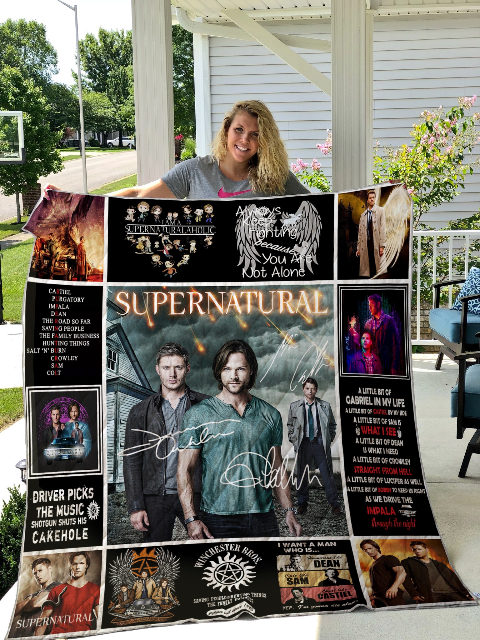 Supernatural Blanket 1 Supernatural Blanket