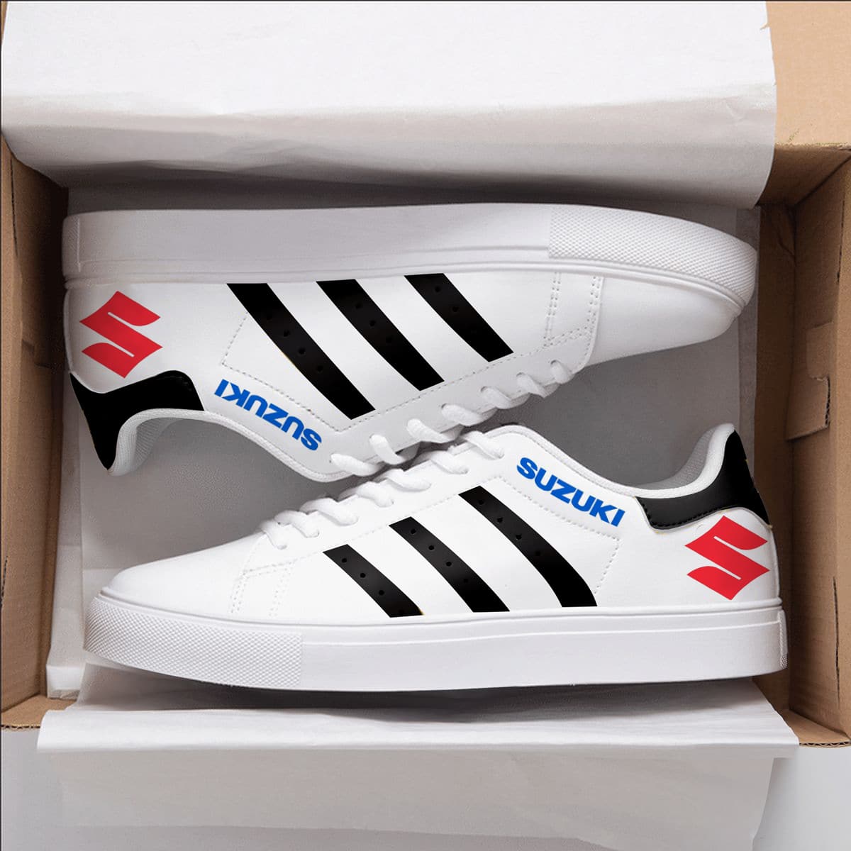 Suzuki Black Stan Smith Shoes 1 Suzuki Black Stan Smith Shoes