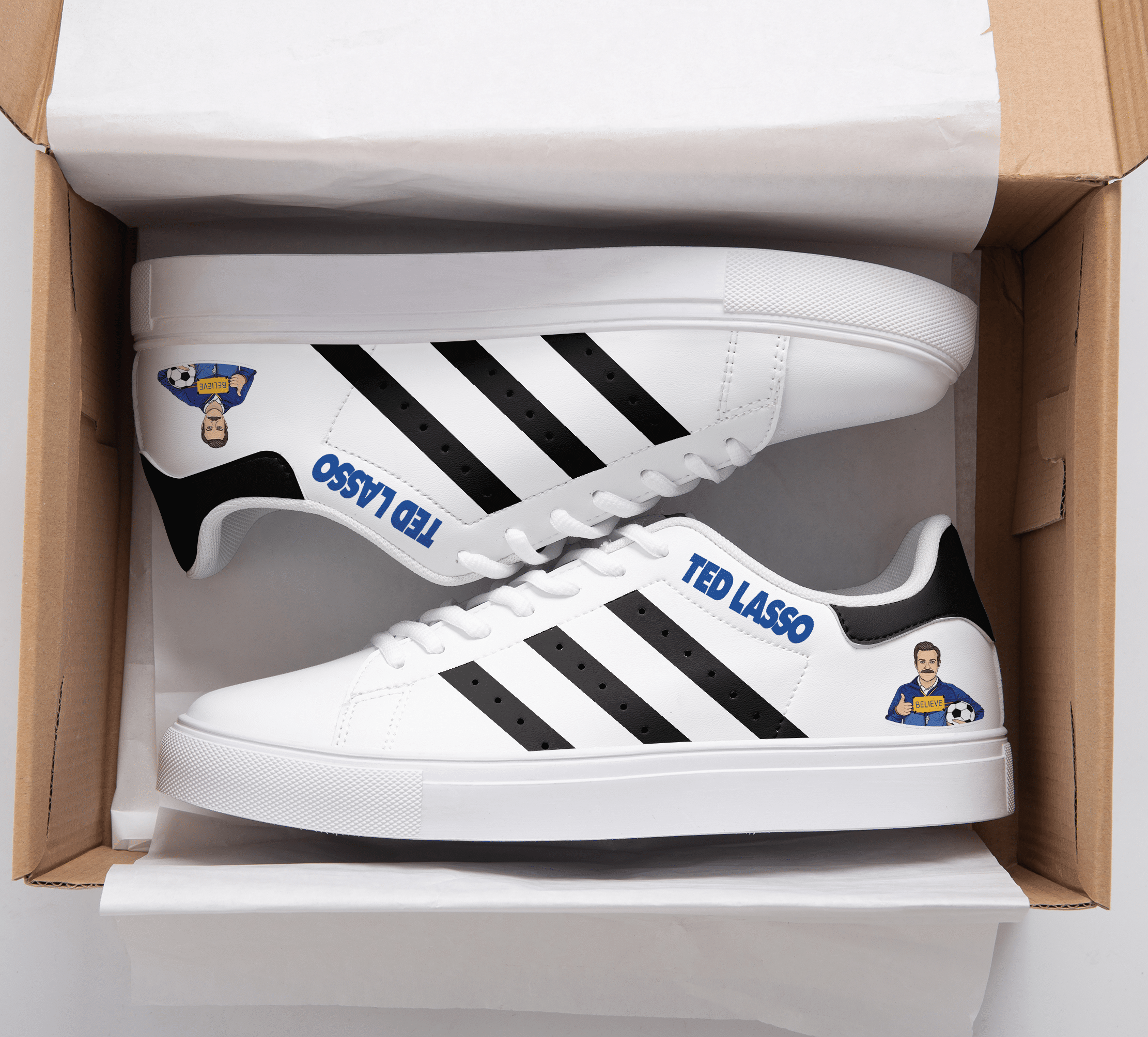 Ted Lasso 1 Stan Smith Shoes 1 Ted Lasso 1 Stan Smith Shoes