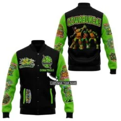 Teenage Mutant Ninja Turtles Baseball Jacket